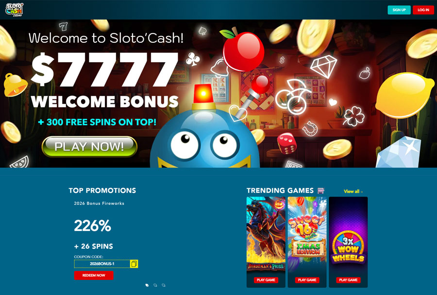 Sloto Cash Casino